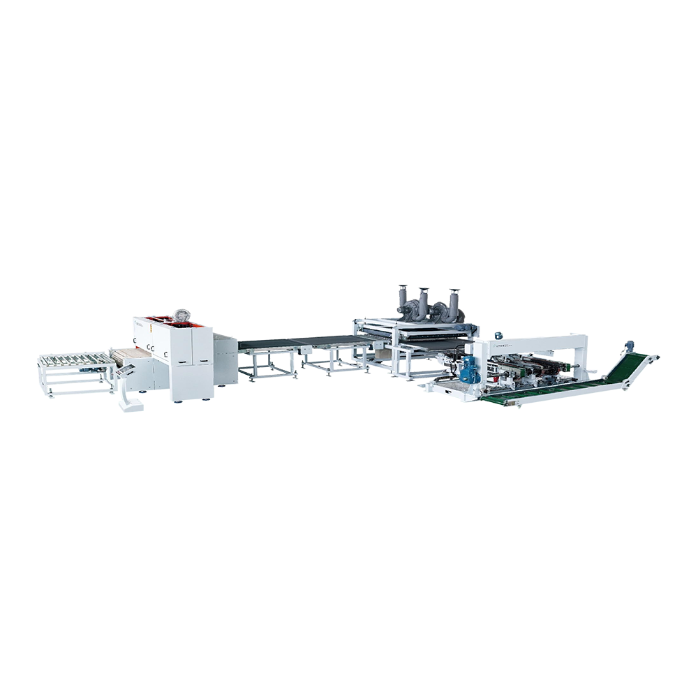 Líne táirgthe gearrtha CNC Urlár PVC